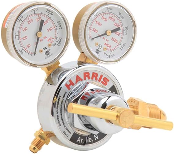 Harris 25GX HVAC Argon Helium Nitrogen Purging Regulator 25GX-250-580 - 3000616