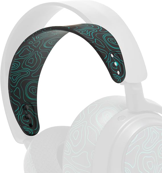 WC HeadbandZ Arctis Nova - Silicone Headband for Arctis Nova Headsets | Made by Wicked Cushions | Enhanced Flexibility, Comfort & Style, Matching Earpad Designs | Midnight FrankP
