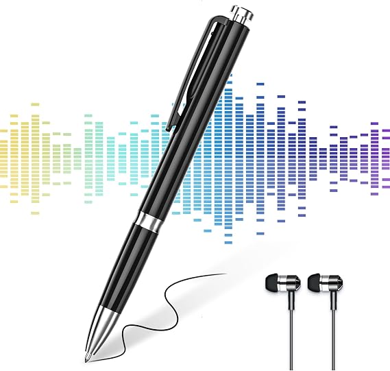 64GB Digital Voice Recorder - (4000 Hours) XIXITPY Voice Recorder with AI Noise Reduction, Voice Activated Recorder for Study Lecture Interview Course