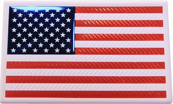 EmbossTech Country Flag | Raised Helmet Decal - Green Gridiron