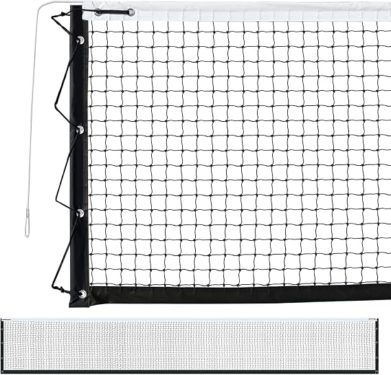Pickleball Net Replacement 22x3ft, Professional Pickleball Nets Heavy Duty Nets Fits Standard Posts, Official Regulation Size for Indoor Outdoor Courts (Net Only)