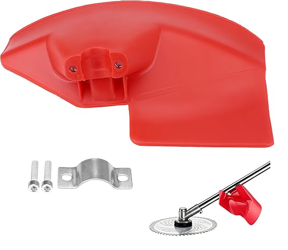 Trimmer Guard, Shaft Trimmer Brush Cutter, Guard Shield, Brushcutter Guard Shield for Mowing Machine 24 26 28mm
