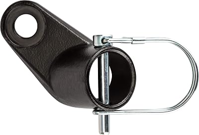 Schwinn Bike Coupler for Schwinn and InStep Bike Trailers, Flat, Universal Replacement Hitch, Easy Installation, Metal Body with Metal Pin, Fits Most Bikes, Compatible with Cargo and Child Trailers