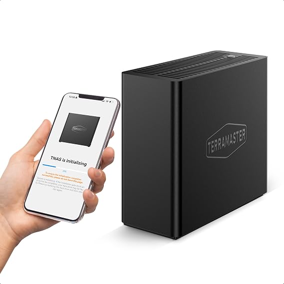 TERRAMASTER F4 SSD NAS 4-Bay All SSD, Intel N95 4-Core, 8GB DDR5 (Diskelss)