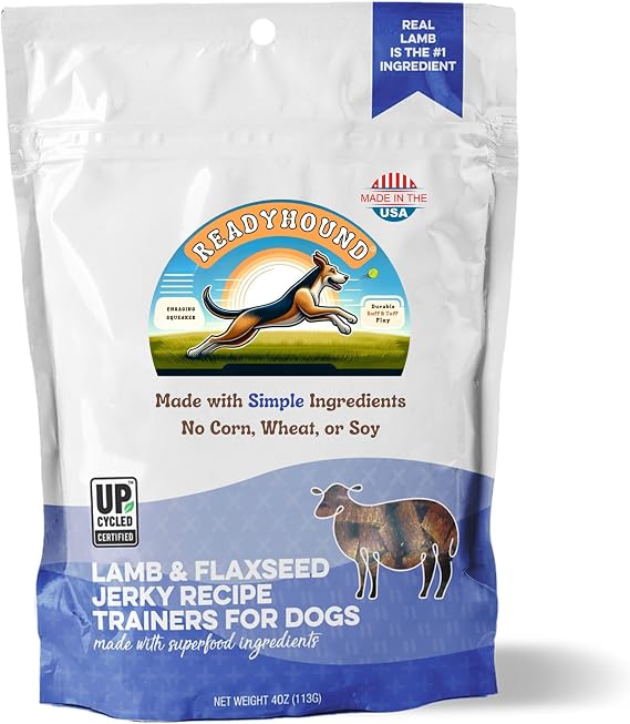 Lamb and Flaxseed Recipe Trainer Treats for Training Dogs, All Breeds and Sizes, 1-4oz Bag (Lamb and Flaxseed), 4 Ounces