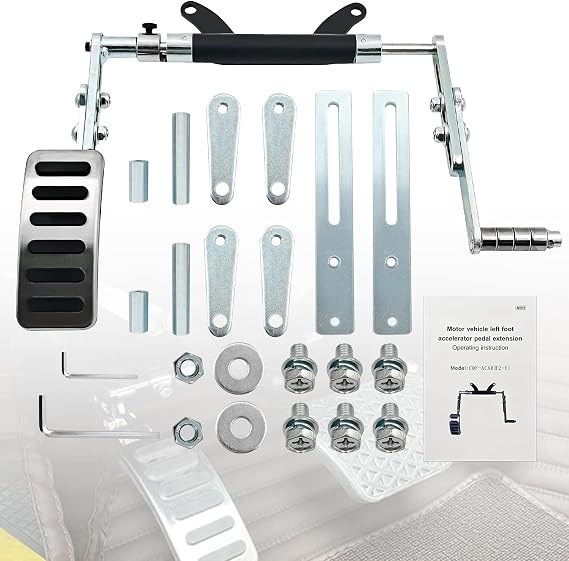 Universal Left Foot Accelerator Pedal for Most Automatic Vehicle