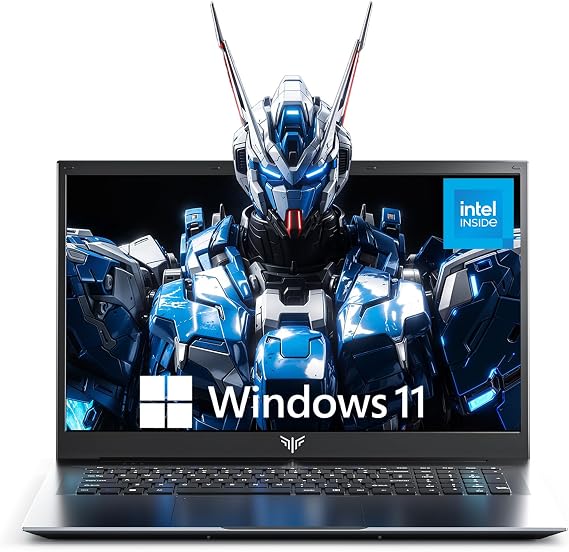 18.5 inch Laptop with Windows11,8000 mAh Battery,16GB DDR4 512GB SSD