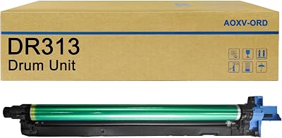 LCL DR313 Black Drum Unit Replacement for Konica Minolta DR313K A7U40RD for Bizhub 308 368 458 558 C258 C308 C368 C458 C558 C658 Printer 1-Pack