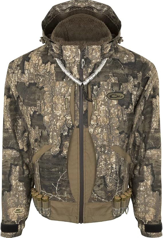 Drake Waterfowl Men's Waterproof Windproof Breathable Guardian Elite Flooded Timber Insulated Jacket