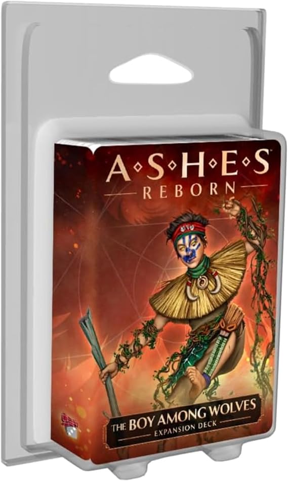 Plaid Hat Games Ashes Reborn The Boy Among Wolves Expansion Deck | Strategy Card Game, for 1 to 2 Players and Ages 14+