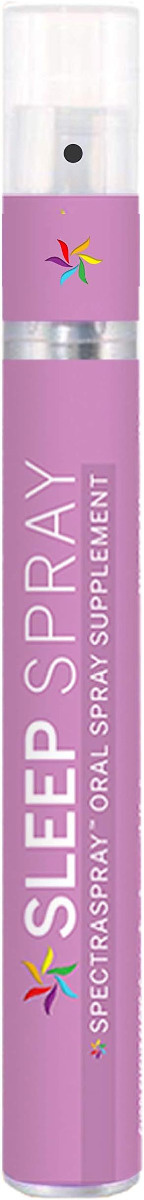 Spectraspray Sleep Support Spray (30 Day Supply) - Oral Spray Supplement | Melatonin, 5-HTP, L-Theanine, Herbal Extracts, Spearmint Flavor, TSA Safe, Made in USA