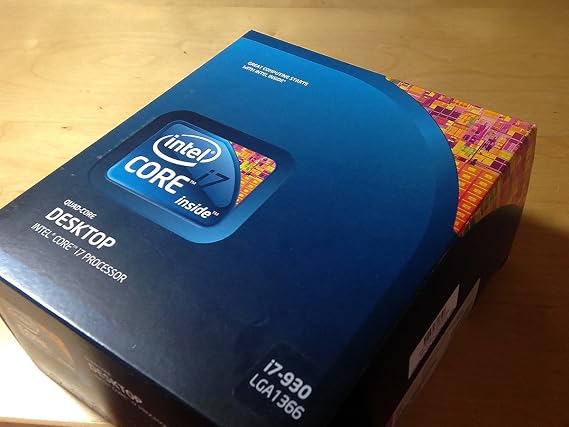 Intel Core i7 Processor i7-930 2.80GHz 8 MB LGA1366 CPU, Retail BX80601930
