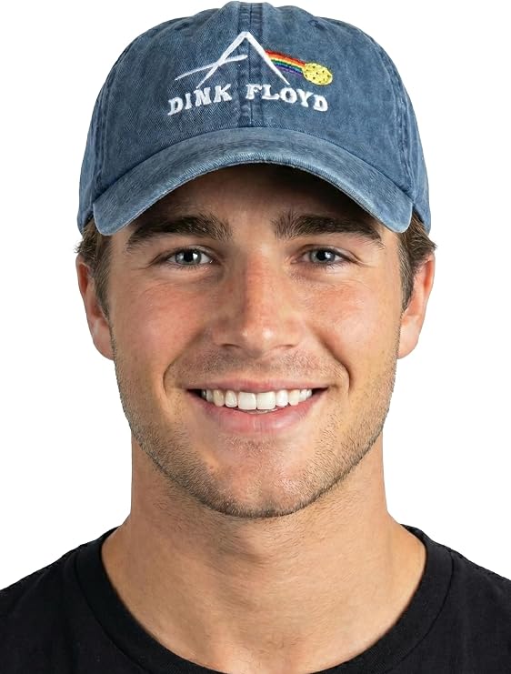 Funky Junque Dad Hat for Men - Golf Hat, Baseball Cap, Unconstructed Low Profile Trucker Cap