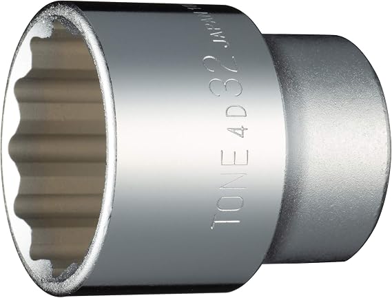 TONE Socket 12-Point 4D-32 1/2" Inch Drive 32mm