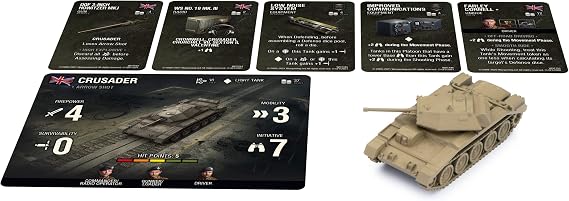 Gale Force Nine Wave 6 Tank - British Crusader Light Tank