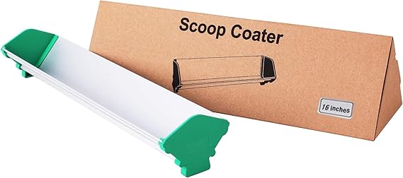 Dual Edge Aluminum Emulsion Scoop Coater for Silk Screen Printing Coating Tool (4 Inch)
