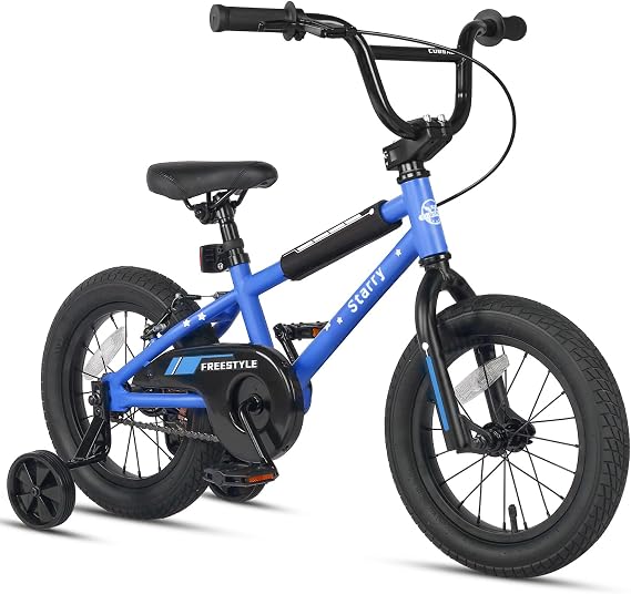 cubsala 12 14 16 18 Inch Kids Bike BMX Style Bicycle with Training Wheels Coaster Brake for 2-10 Years Old Toddlers Boys Girls Multiple Colors