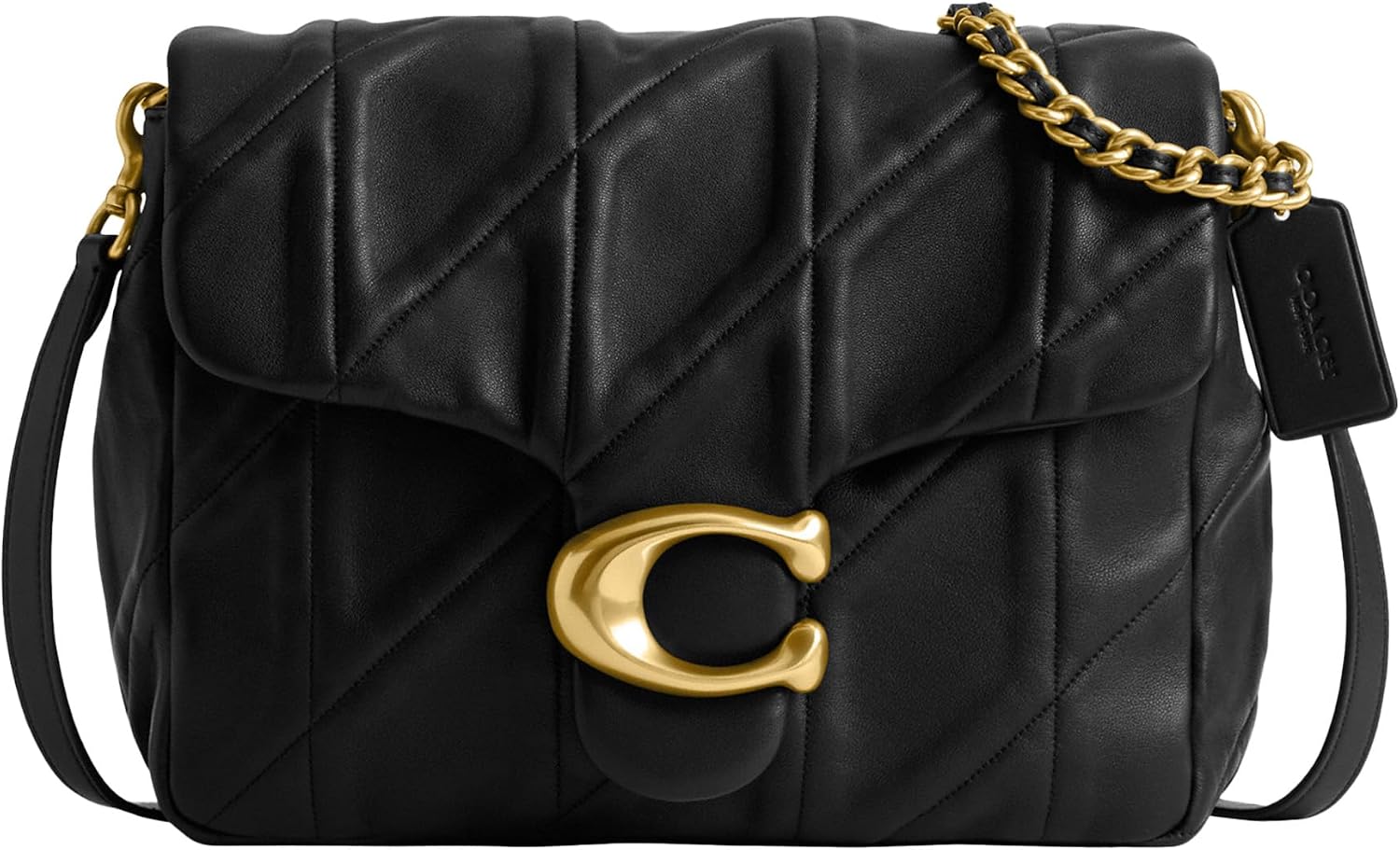 COACH Times Square Tubby Shoulder Bag with 26 Quilted