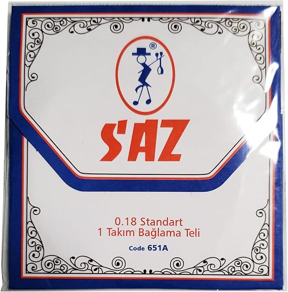 SAZ 7 -strings Saz Baglama Strings (Short Neck)