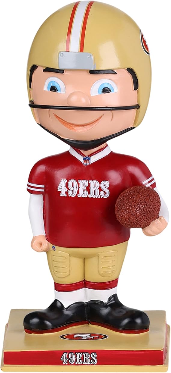 FOCO NFL Unisex-Adult NFL Team Logo Retro Vintage Bobblehead