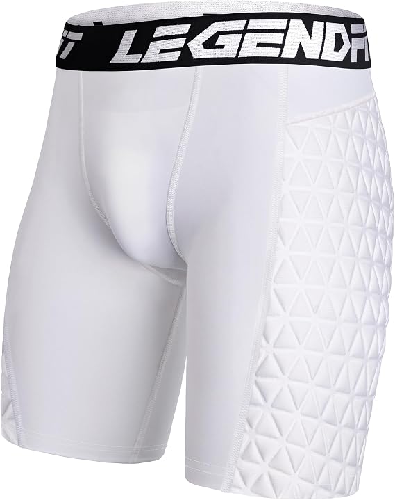 Youth Baseball Padded Sliding Shorts with Cup Pocket No Cup