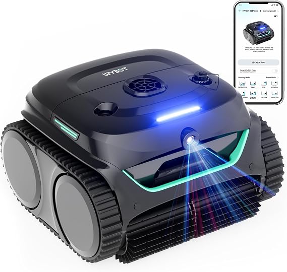 WYBOT C2 Vision Cordless Robotic Pool Cleaner for Inground Pools