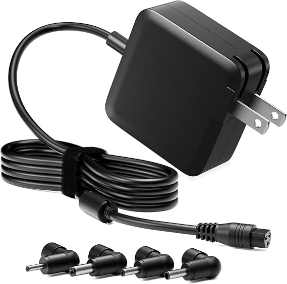 Powseed Laptop Charger 65W Replacement for Asus VivoBook Zenbook Power Cord | Compatible with 65W 45W 33W 19V 3.42A 2.37A 1.75A for Asus VivoBook 14 15 16 S13 S14 S15 Zenbook 13 14 S Flip and More
