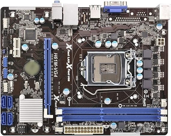 Computer Motherboards Fit for Asrock H61m-VG4 Micro ATX DDR3 16GB Motherboard