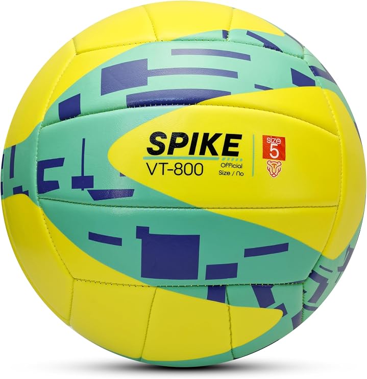 Telvesse VT800 Spike Volleyball Ball Soft Texture Semi-Pro Indoor-Outdoor Soft Touch 300g No:5