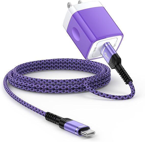 Samsung Tablet Fast Charger for Samsung Galaxy Tab A11+/A11plus S11,S10,S9,S8,S7,S6,S5e,S4,A36+,A9+ 11", A7 A8 Tab A 10.1,Tab A 8.4" Samsung Tablet Charger Type C Cord (Include Block USB C Cable 6ft)