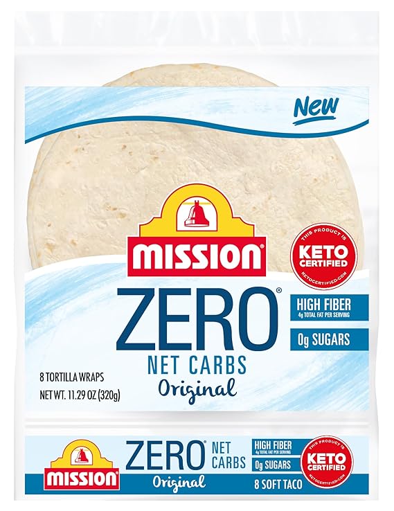 Mission Zero Net Carb Soft Taco Tortillas 8ct