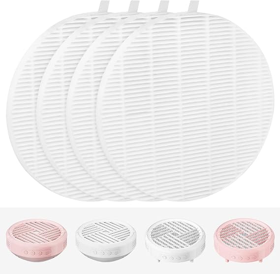 4 Pcs Replacement Filters for MelodySusie HPro/SProR Nail Dust Collector