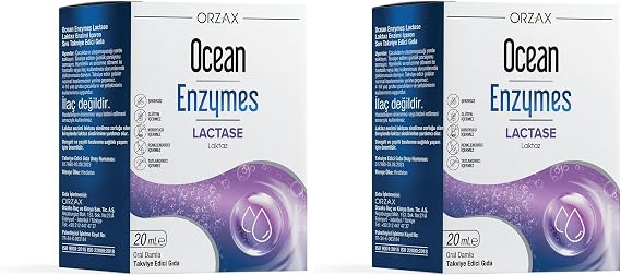 Ocean Enzymes Lactase Damla 20ML (2 paketi)
