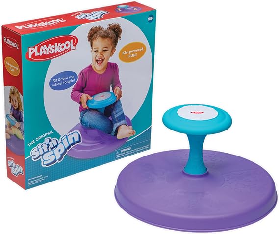 Playskool Sit n Spin Classic Spinning Activity Toy for Toddlers Ages Over 18 Months