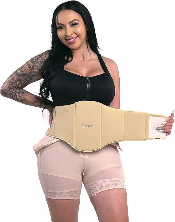 YESINDEED 360 Compression Flattening Ab Lipo Board Post Surgery Foam After Tummy Tuck Tabla Abdominal...