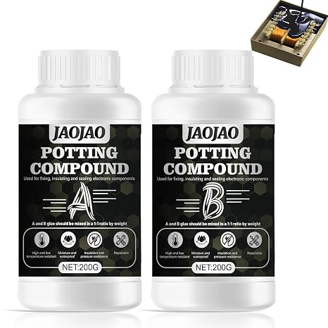 JAOJAO Black Conformal Coating for Electronics, High Temperature Resistance