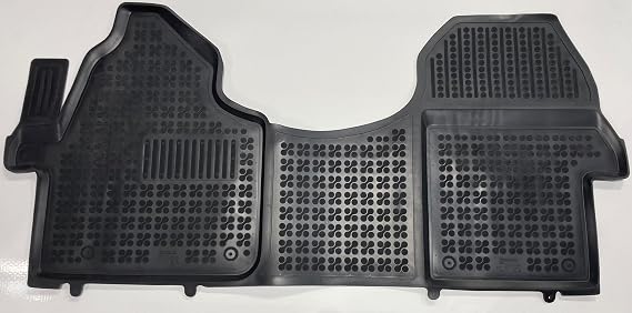 REZAW-PLAST Floor Mat for 2007-2024 Mercedes Benz Sprinter Floor Mats 2500/3500/4500 Custom Fit Tailored All Weather Black (Won't fit Cargo Version)