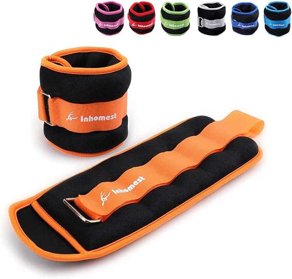Ankle Weights, 0.5/1/1.5/2/3/4/5 LB 1 Pair Wrist Arm Leg Weights for Women Men Kids for Strength Training, Jogging, Gym Workout, Aerobics, Physical Therapy