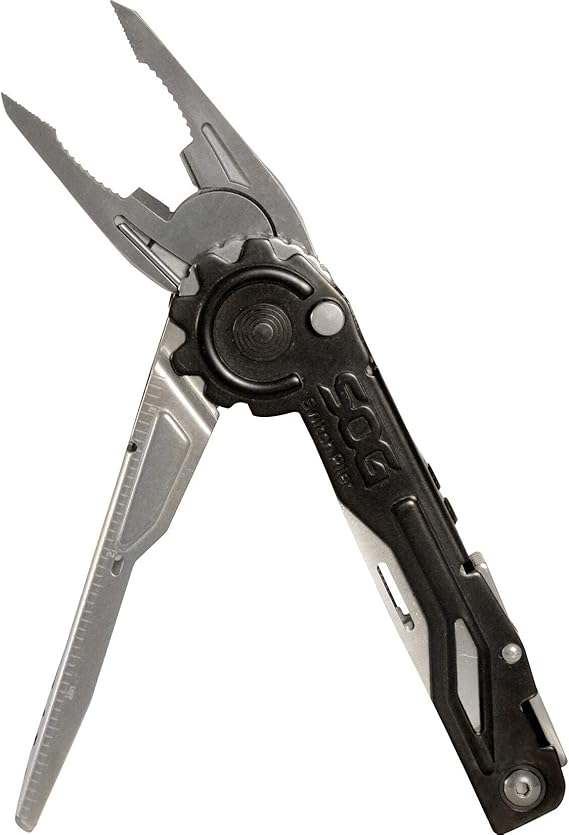 SOG Multitool Pliers - SwitchPlier Multi Tool | A simple, 12 tools including pliers, Wherever the day takes
