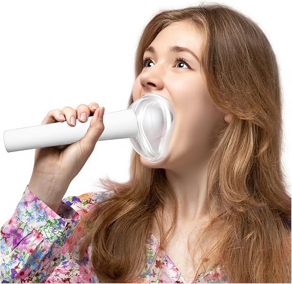 TroyStudio Karaoke Practice Vocal Dampener, Portable Silicone Singing Mic Voice Silencer, Warm Up, Stress Relief Scream Jar, Handheld Odorless Soundproof Mask,Voice Trainer for Singers and Vocalist