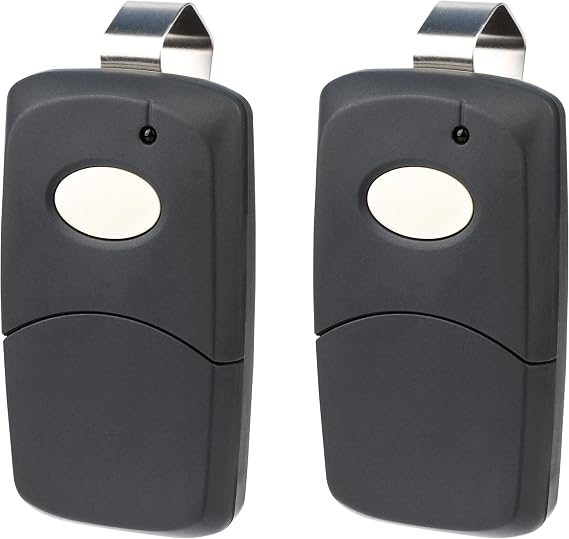 Garage Door Remote Replacement for Linear Multi-Code 3089 308911 MCS308911 (Black) (2 Pack)