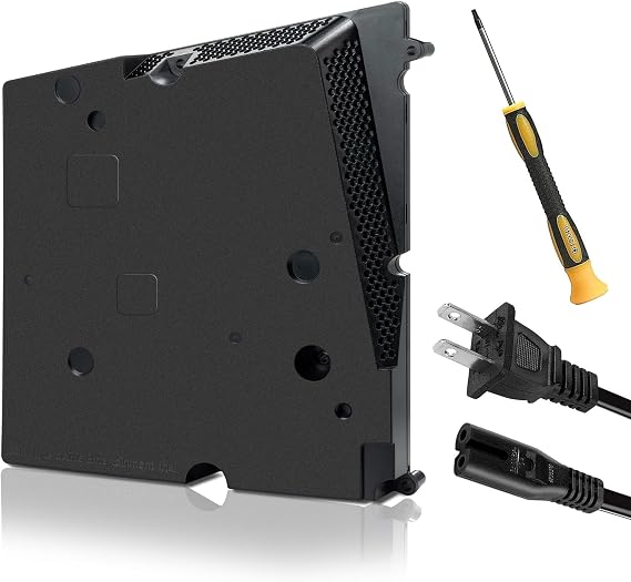for PS5 pro Power Supply ADP-420DR CFI-70XX CFI-7000 CFI-7021 Series Internal Power Source Replacement with AC Adapter Console Power Adapter with Power Cord