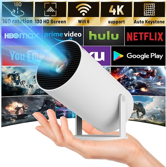 Maypug Short Throw Projector 1200ANSI 3 Year Protection