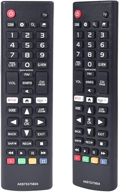 AKB75375604 Universal Remote Compatible with All LG Smart TVs