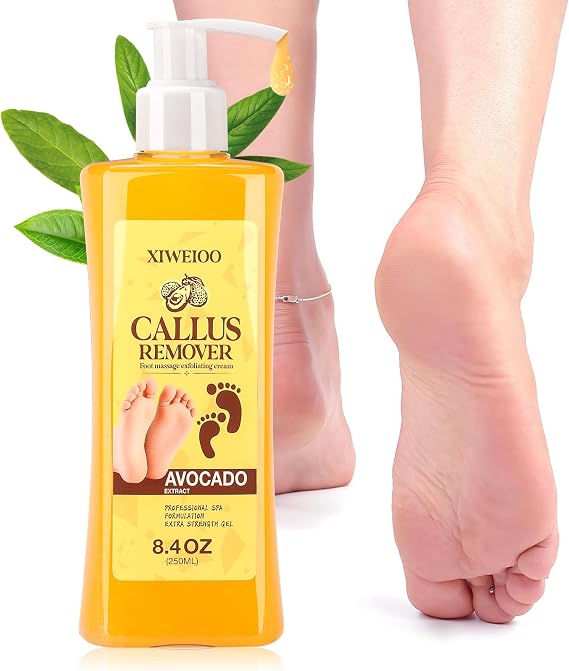 Foot Callus Remover Gel Kit Foot Care Spa Dead Skin Remove | Pedicure Foot Spa Products Set Home Pedicure Foot Care Spa Supplies for Rough, Dry, Cracked Skin Cracked Heel, Professional