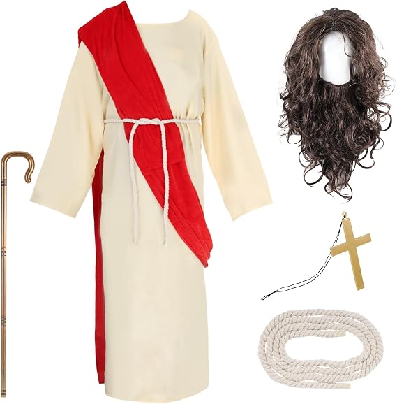 Jesus Costume Adult Men Biblical Religious