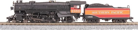 Broadway Limited 7990 Heavy Pacific 4-6-2, SP 2491, Daylight Fantasy Scheme, Paragon4 Sound/DC/DCC, N Scale