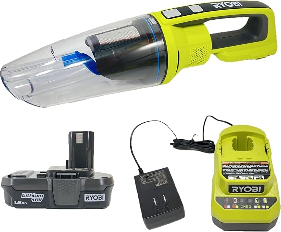 RYOBI 18V PCL702 Cordless Wet/Dry Hand Vacuum Kit