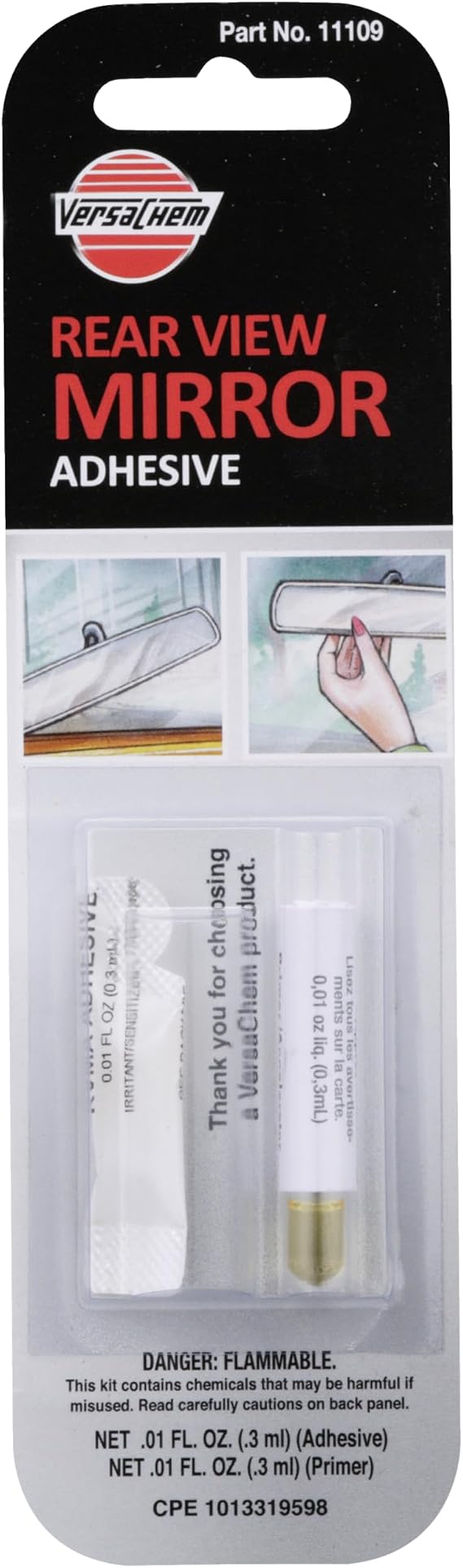 VersaChem 11109 Rear View Mirror Adhesive