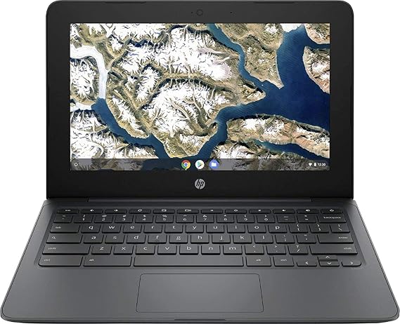 HP Laptop 11.6" Chromebook Intel Celeron 4GB Memory 32GB eMMC Flash Memory Ash Grey